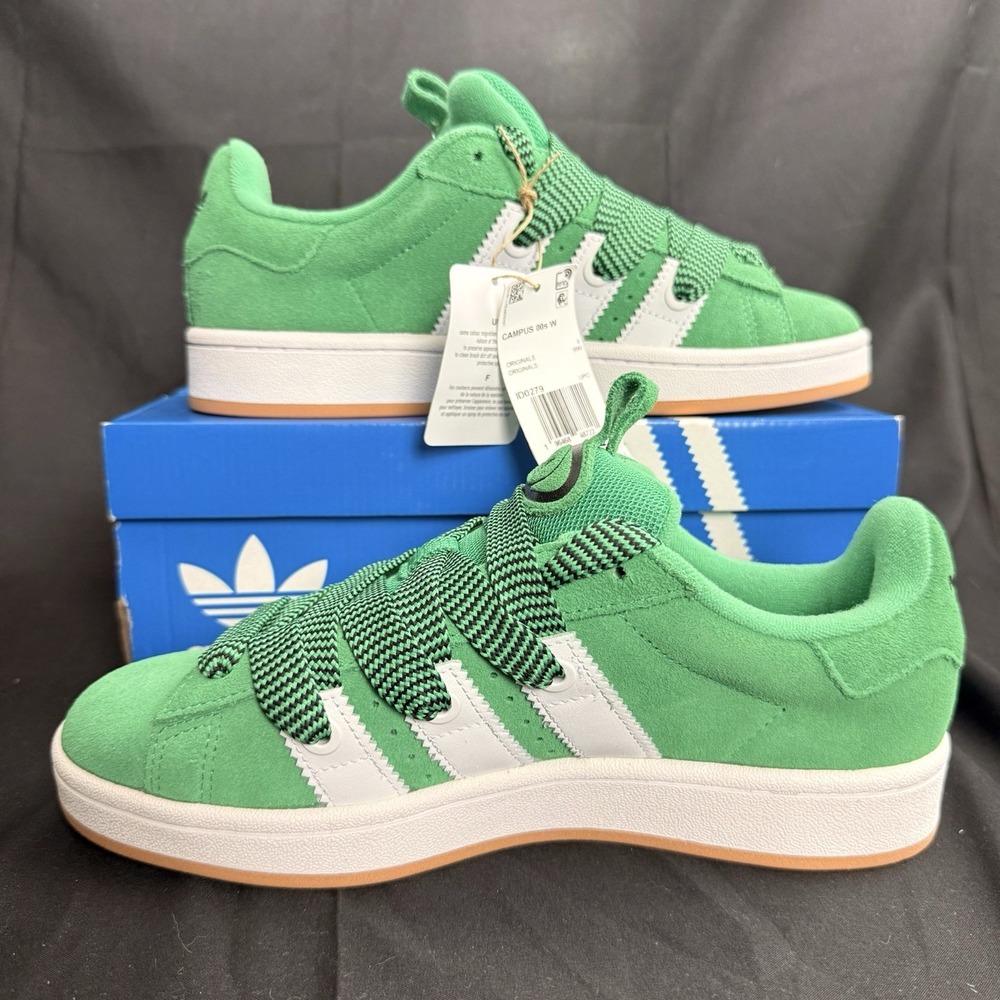 ADIDAS Women's Size 9.5 Campus 00s 'Surf Green' ID0279 Lifestyle Sneakers - Picture 2 of 11